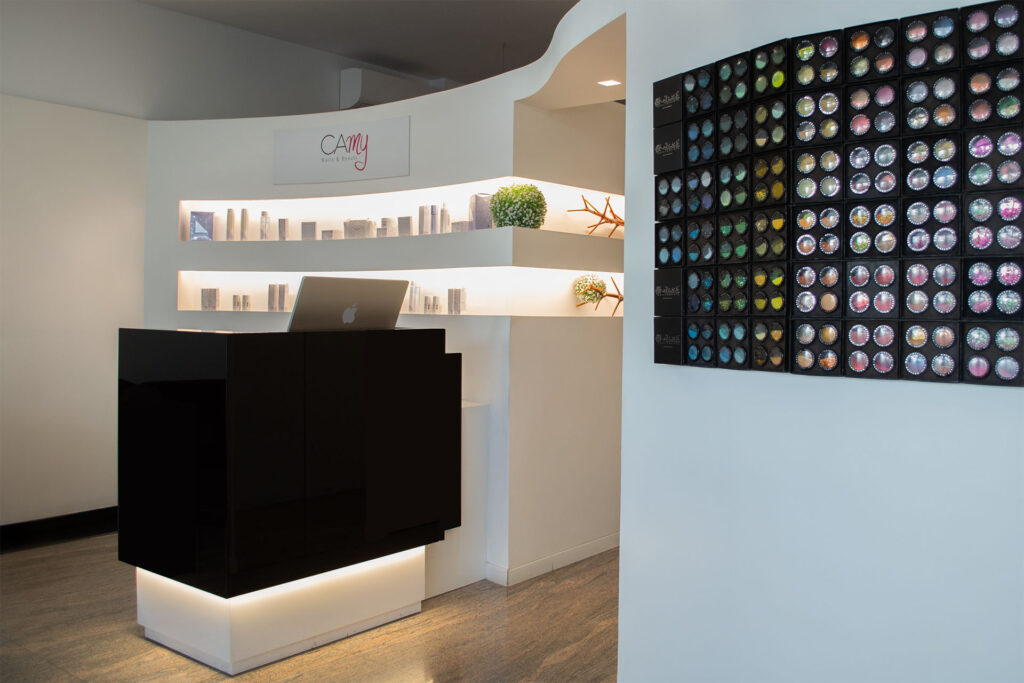 reception orizzontale camy nails&beauty
