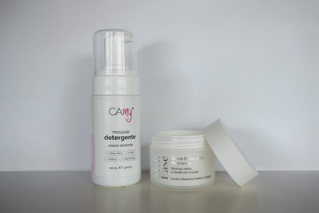 doppia detersione prodotti camy