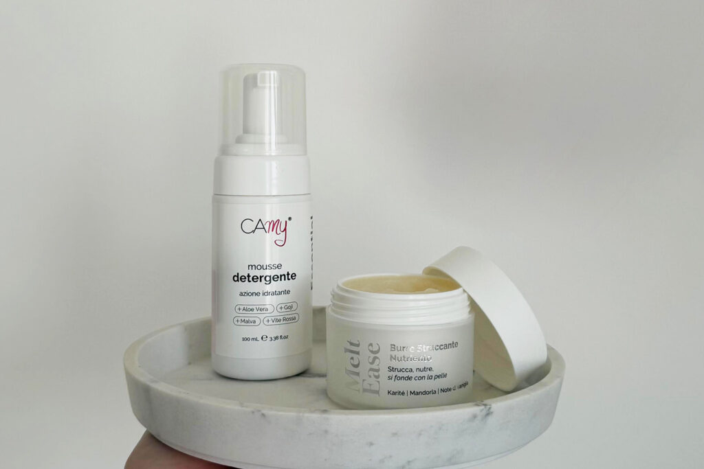 melt ease mousse detergente camy